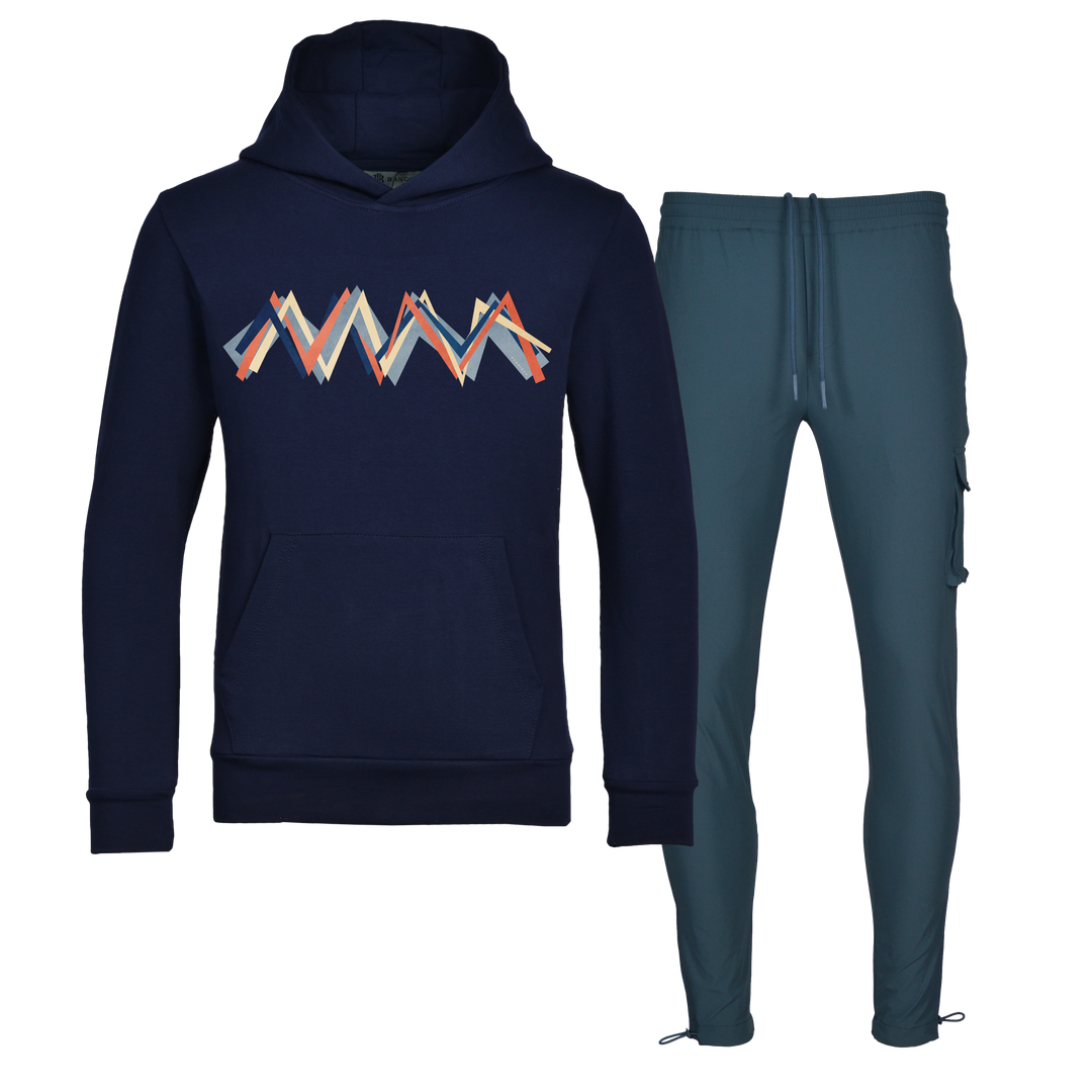 Skinny Zig - Kids Hoodie Cargo Set