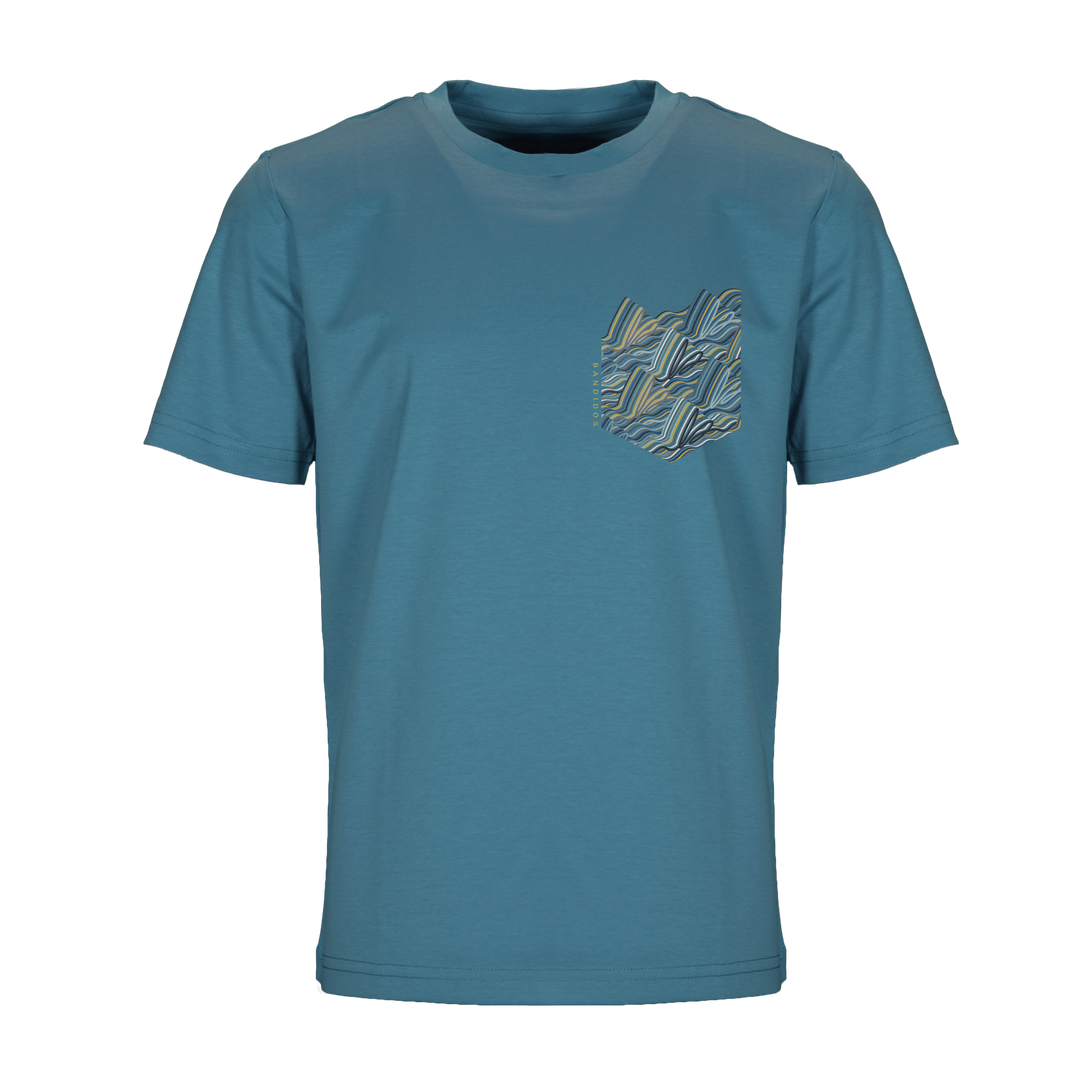 Autograph Navy Gold Pocket - Kid's T-Shirt