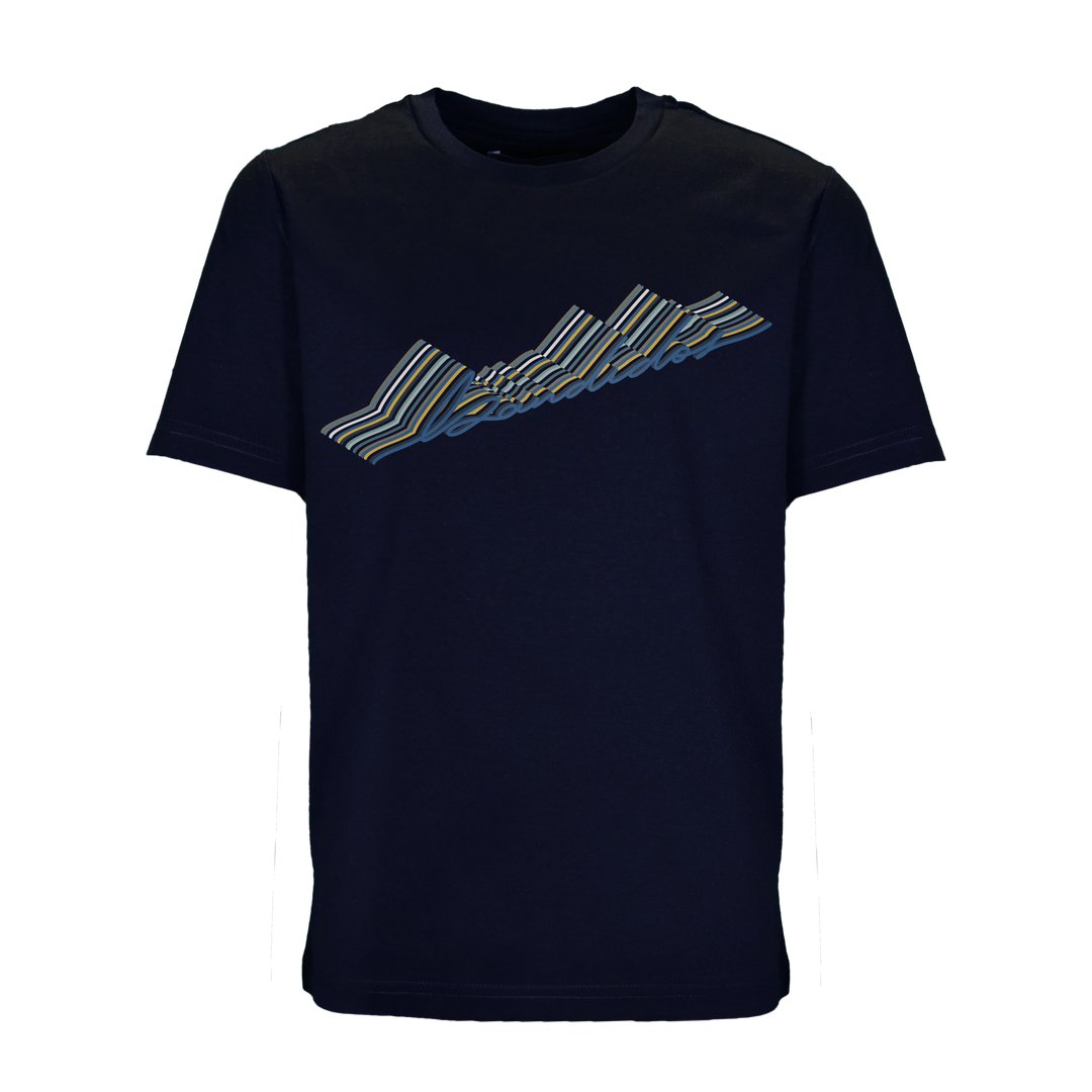 Autograph Navy Gold Script - Kid's T-shirt & Swim Short Set