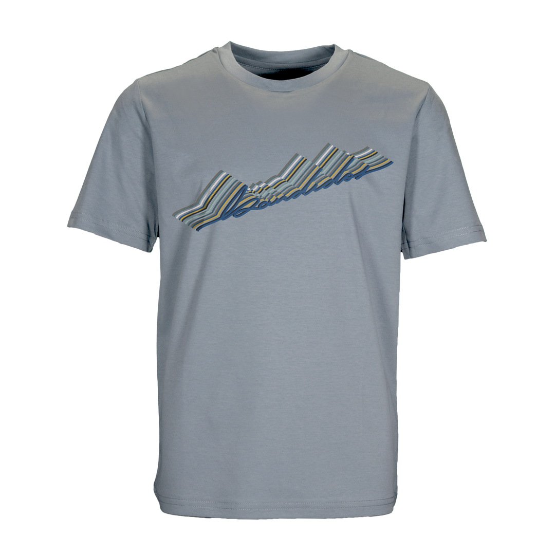 Autograph Navy Gold Script - Kid's T-shirt & Swim Short Set