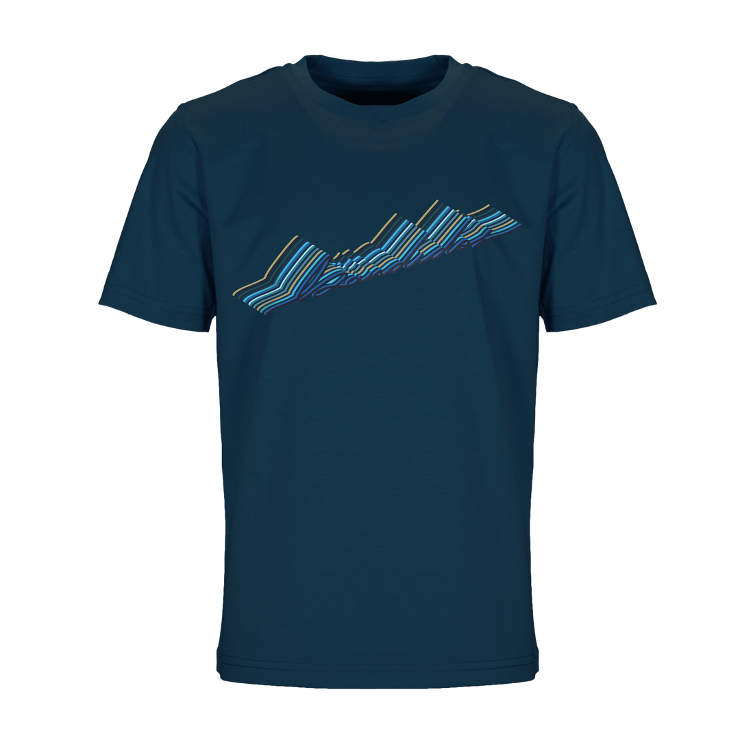 Autograph Navy Script - Kid's T-Shirt
