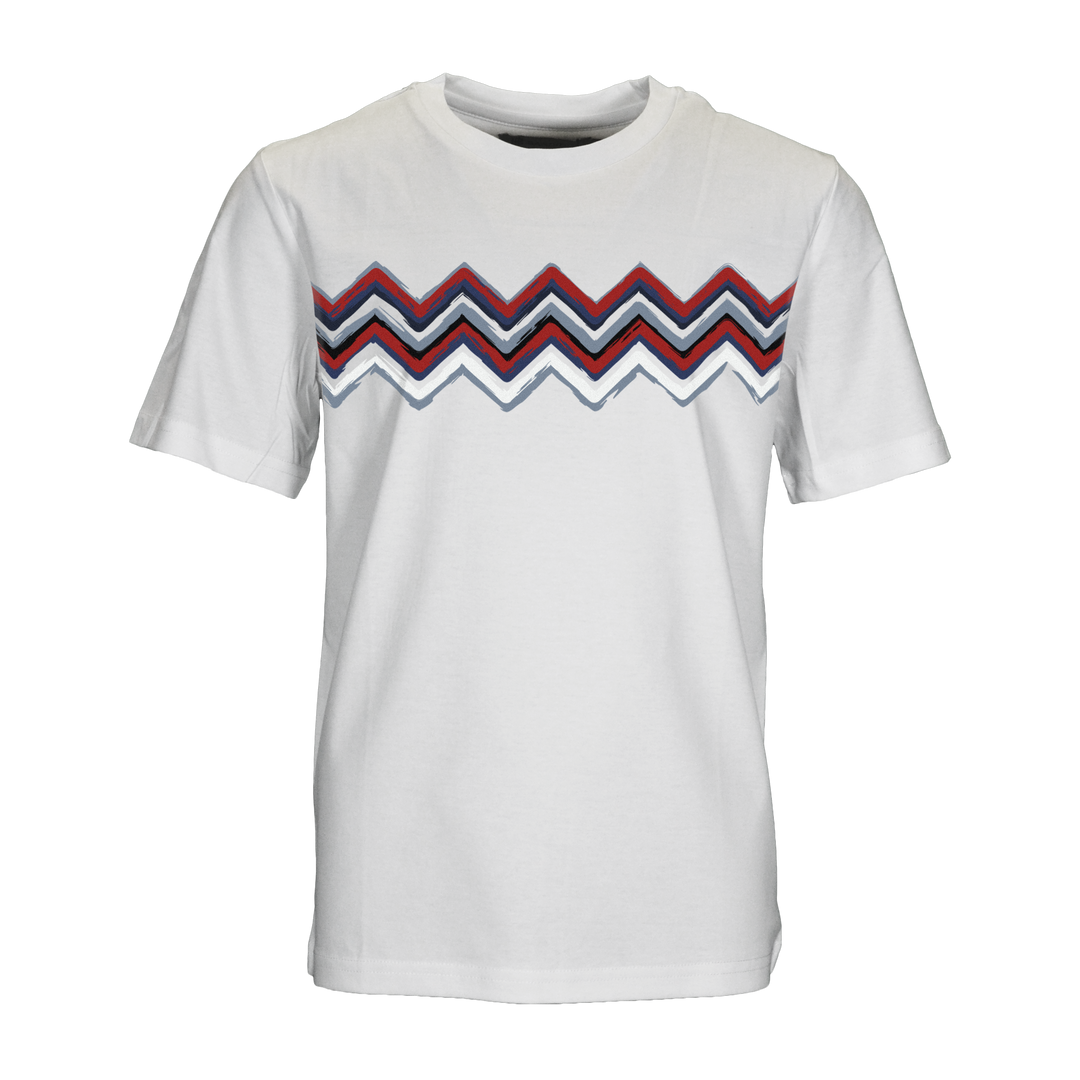 Brush Zig Red - Kids T-Shirt