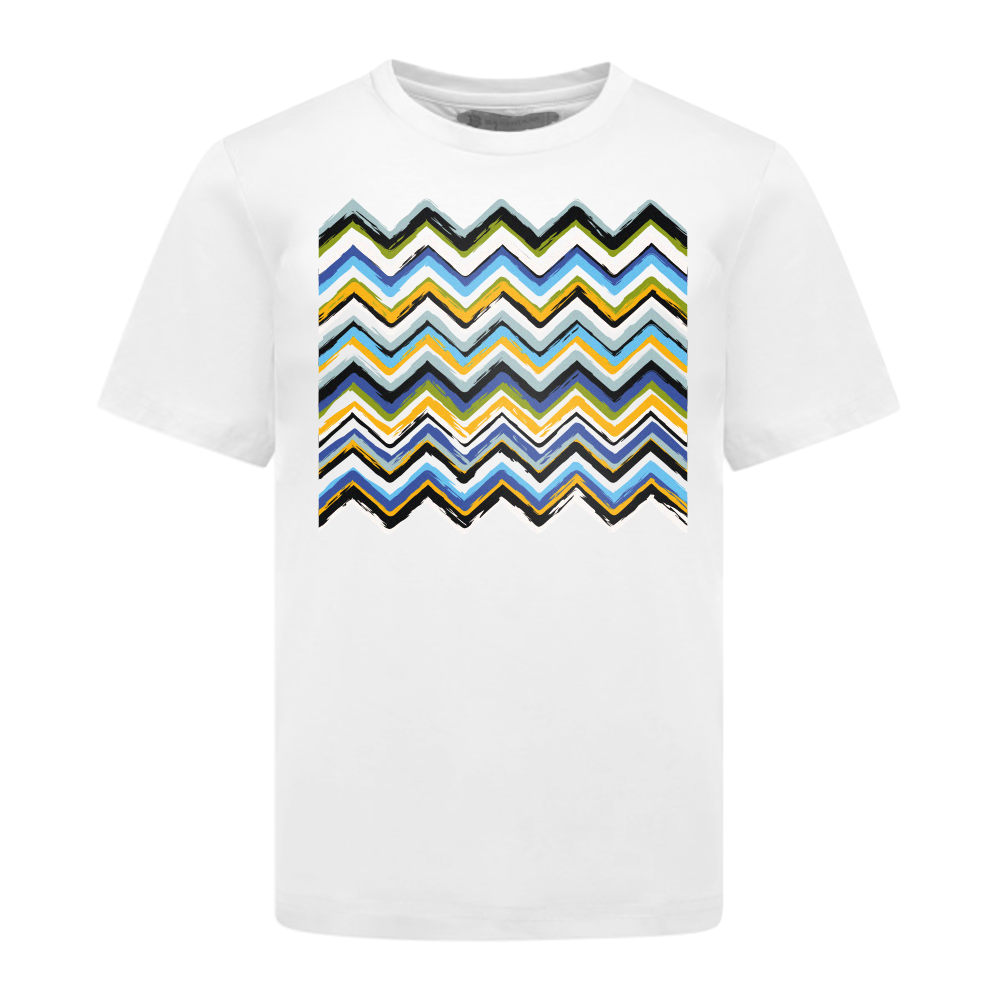 Brush Zig Green - Kids T-Shirt