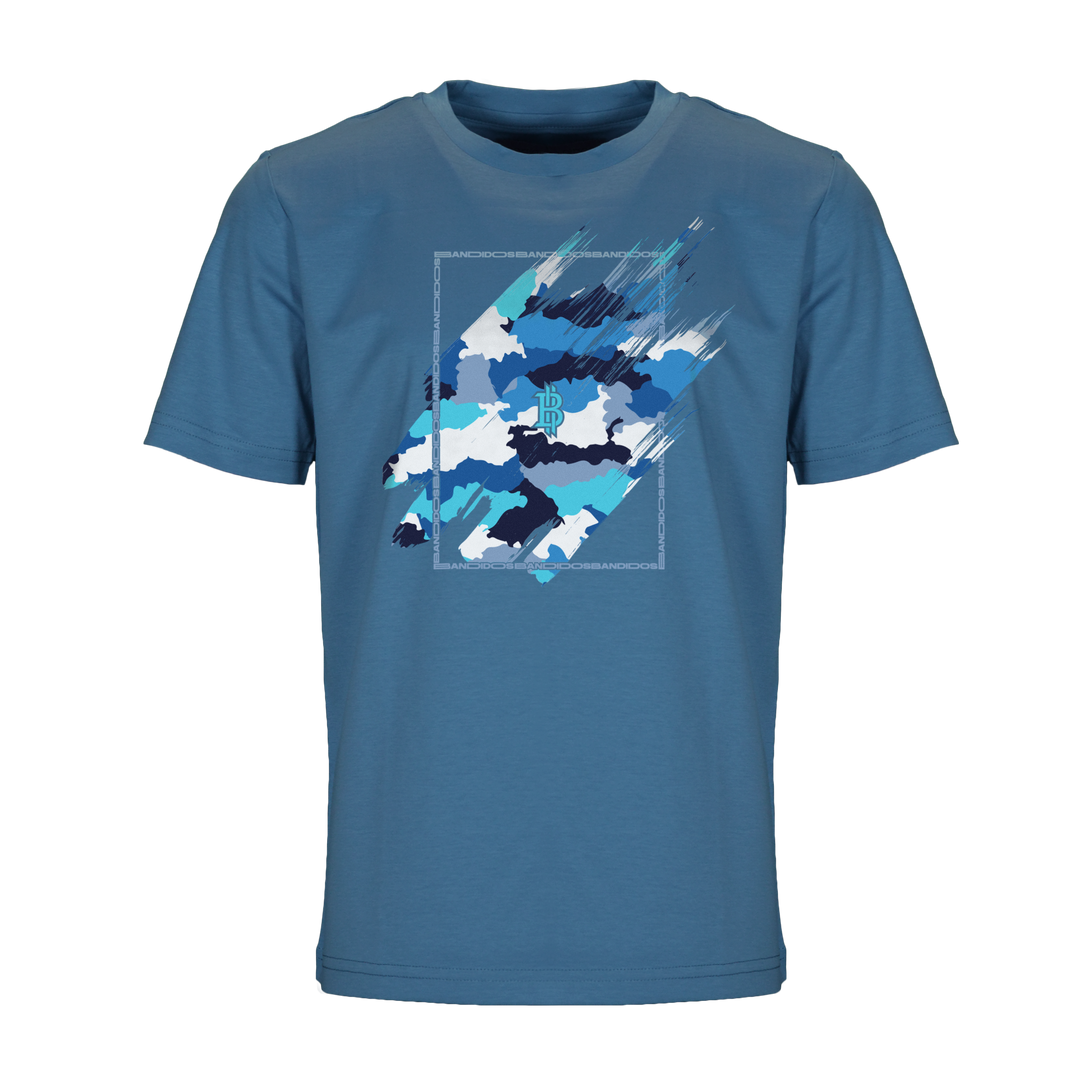 Camo Blue - Kid's T-Shirt