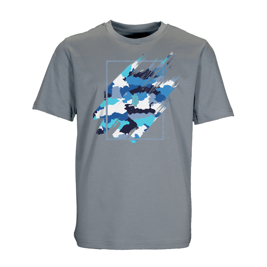 Camo Blue - Kid's T-Shirt