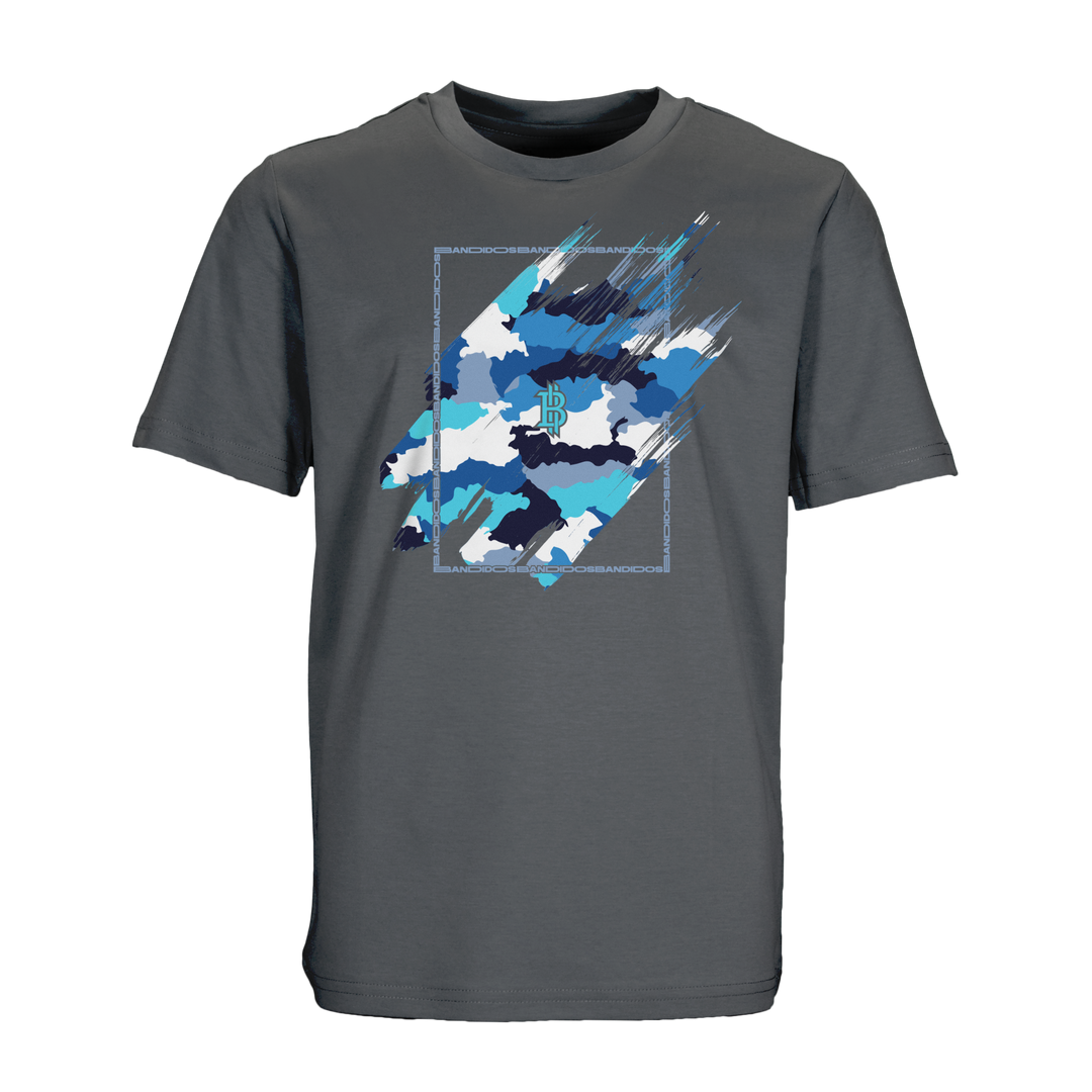 Camo Blue - Kid's T-Shirt