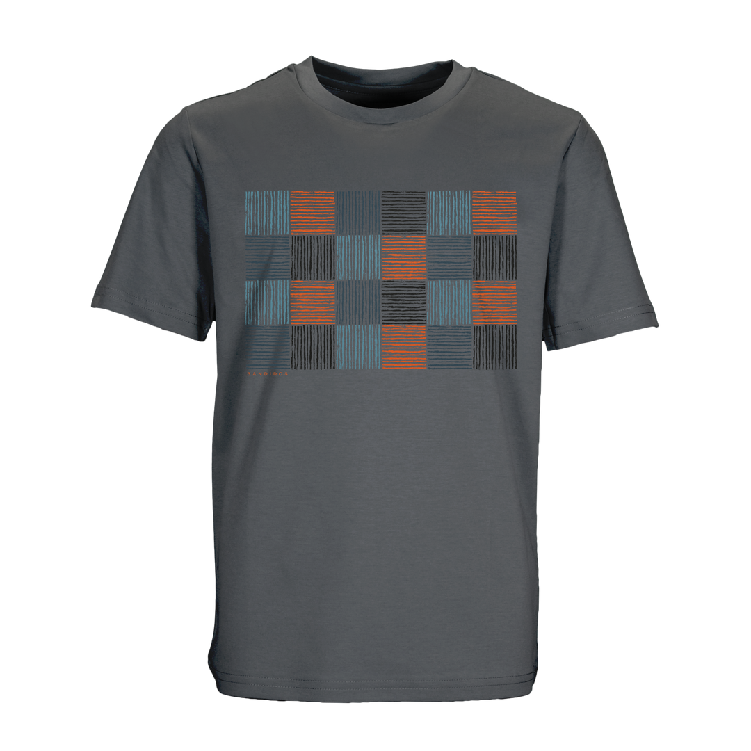 Checkers Teal - Kid's T-Shirt