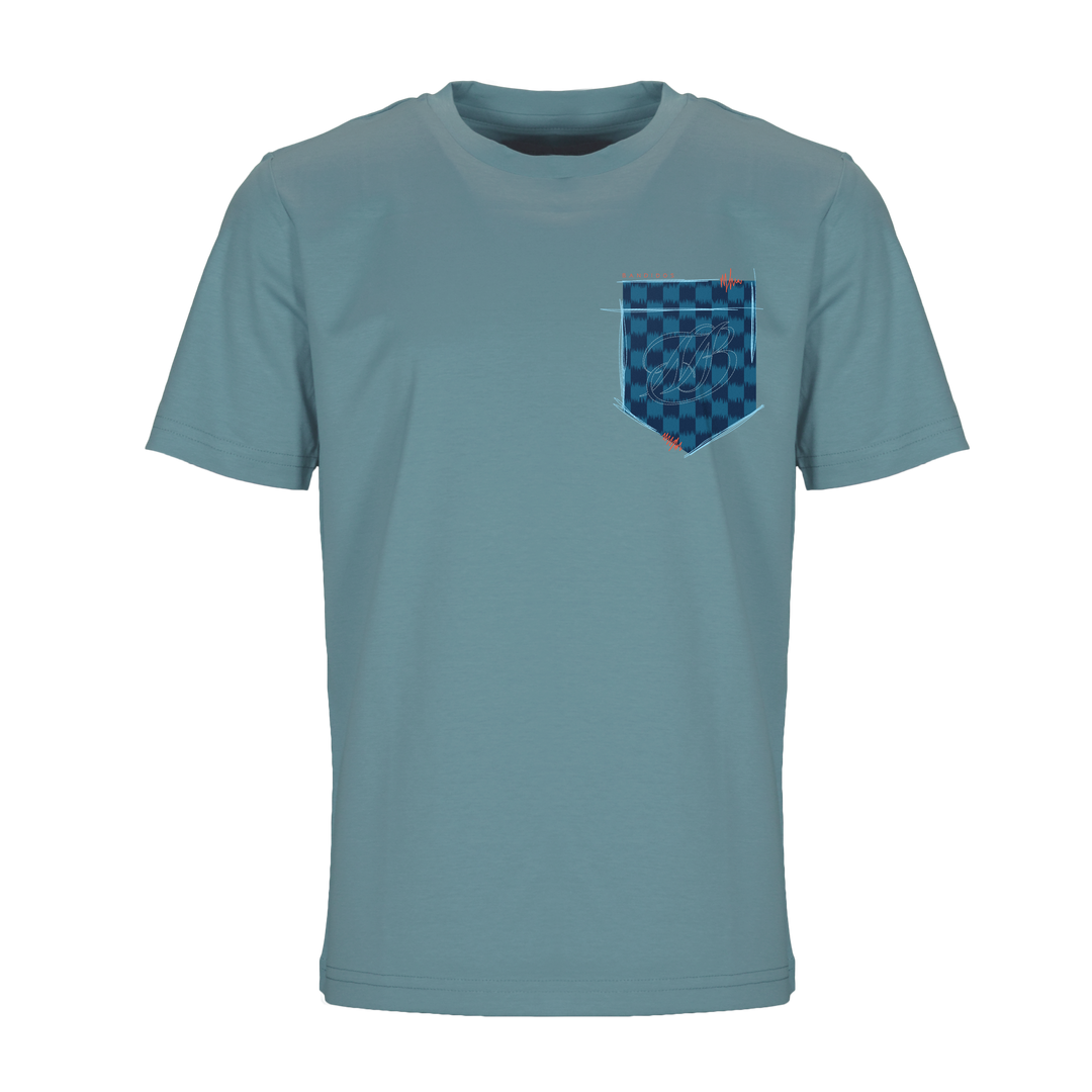 Check Pocket - Kids T-Shirt