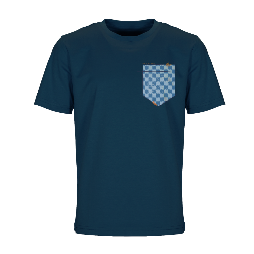 Check Pocket - Kids T-Shirt