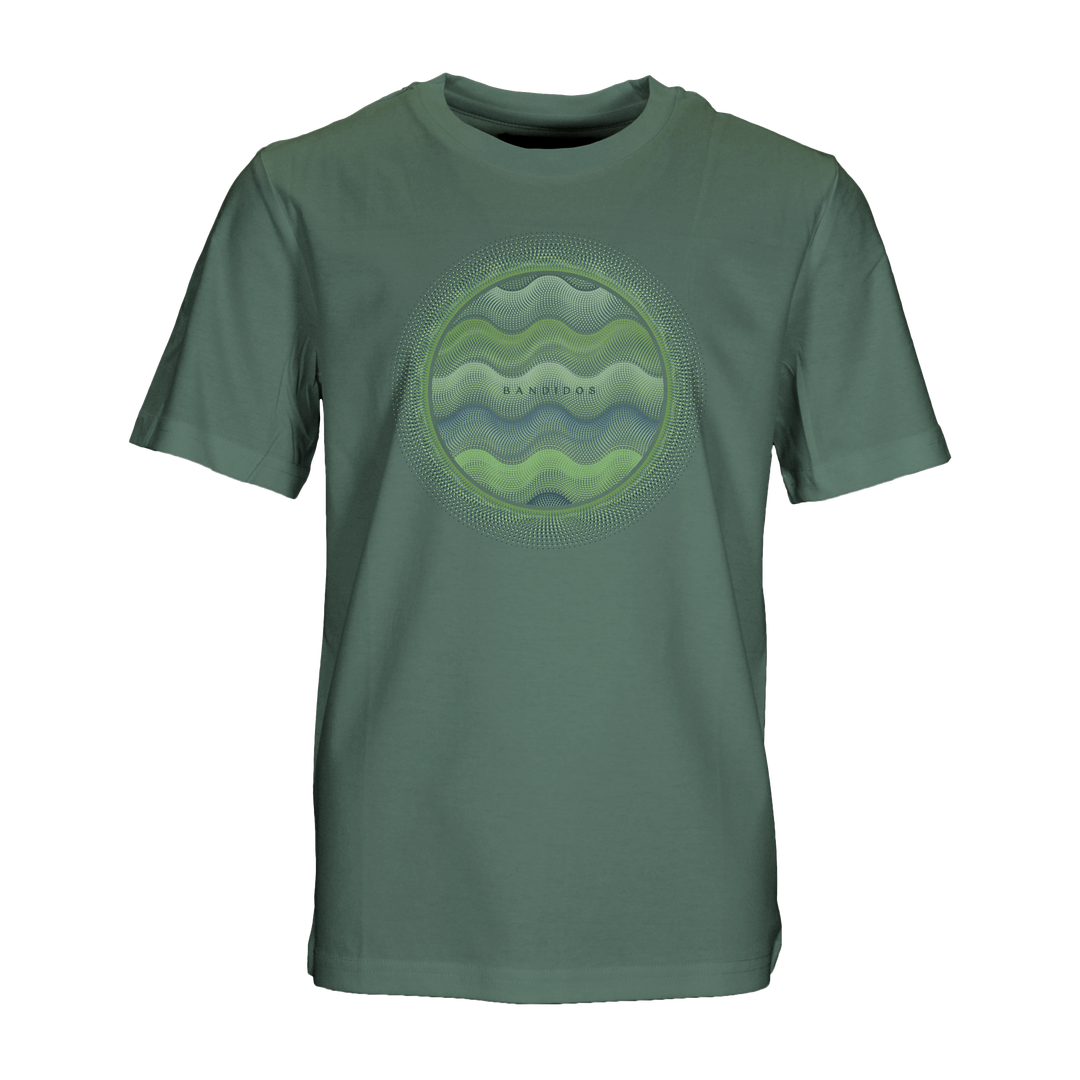 Dot Waves Bali Orb - Kid's T-Shirt