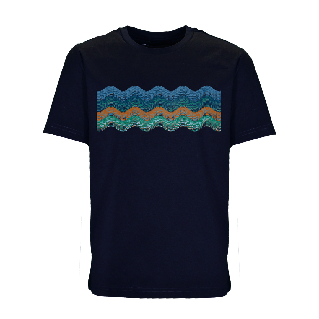 Dot Waves Dubai Bar - Kids T-Shirt & Swim Short Set