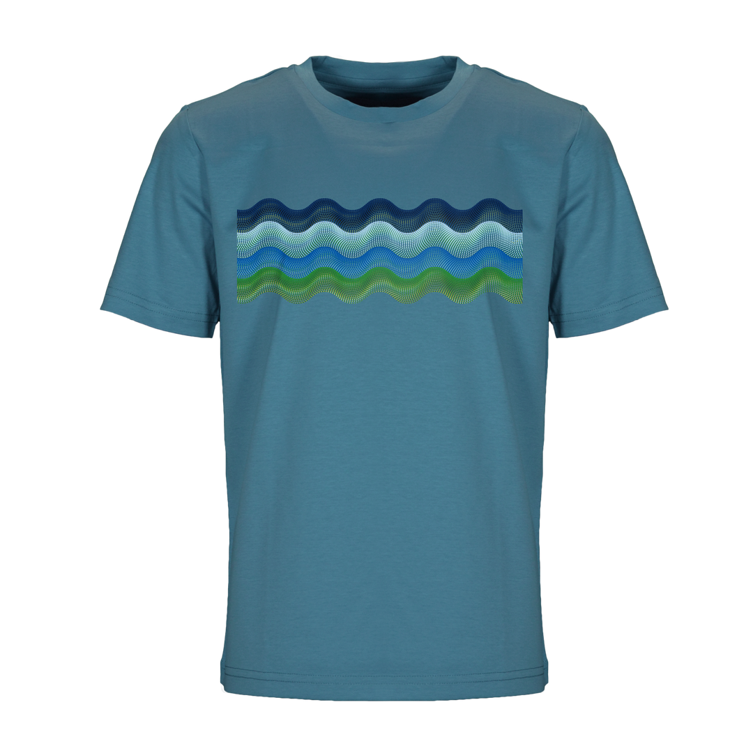 Dot Waves Hawaii Bar - Kids T-Shirt & Swim Short Set