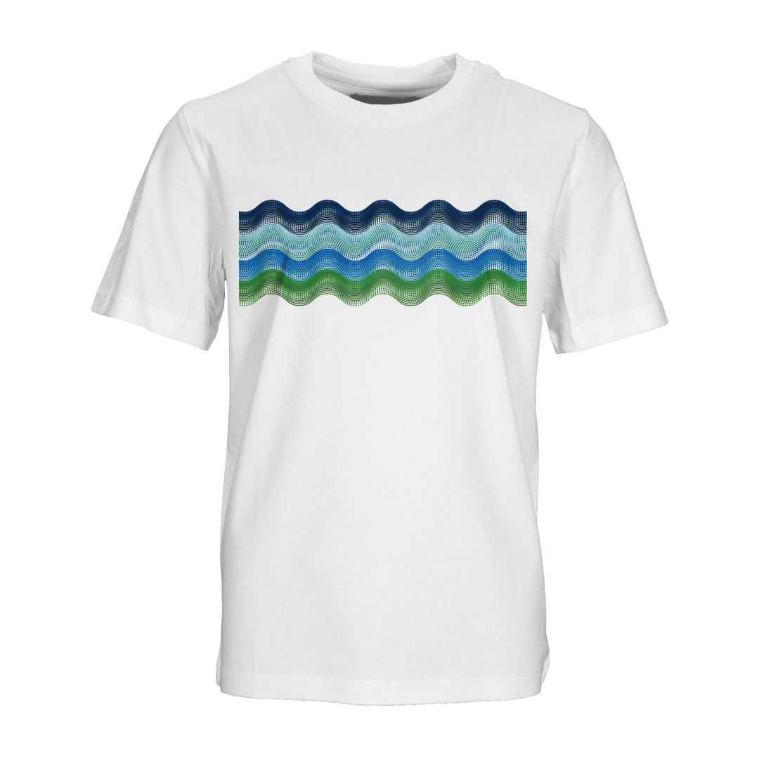 Dot Waves Hawaii Bar - Kids T-Shirt & Swim Short Set