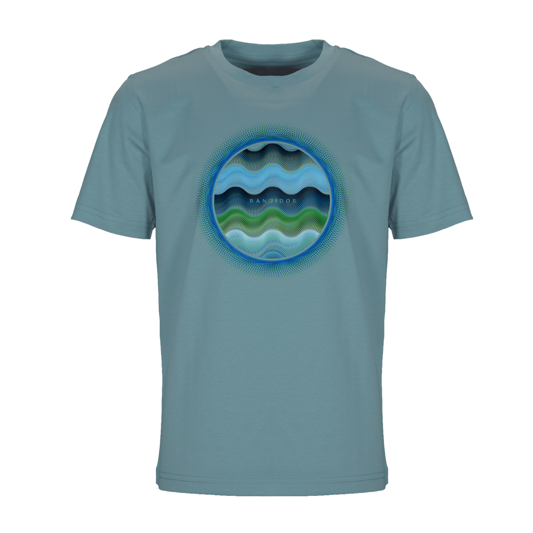 Dot Waves Hawaii Orb - Kids T-Shirt & Swim Short Set