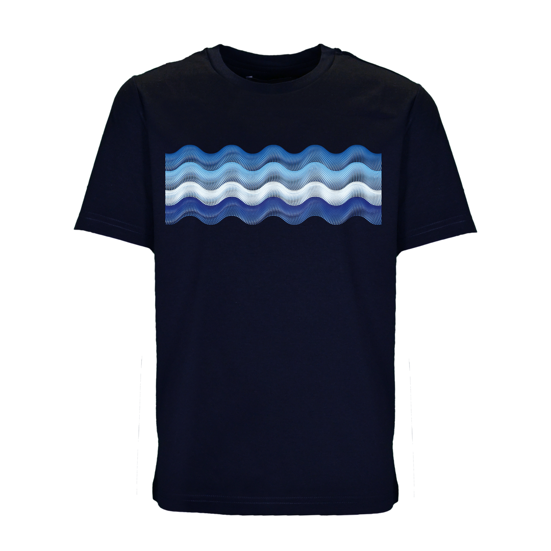Dot Waves Santorini Bar - Kid's T-Shirt