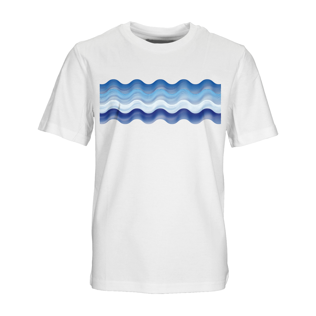 Dot Waves Santorini Bar - Kid's T-Shirt