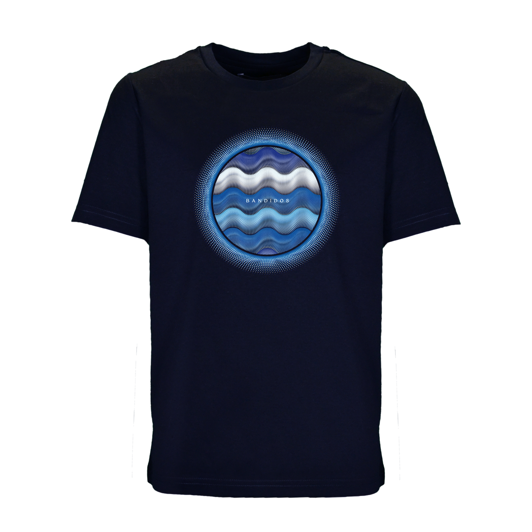 Dot Waves Santorini Orb - Kid's T-Shirt