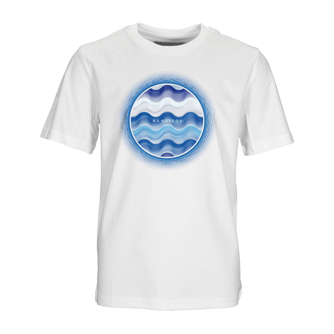 Dot Waves Santorini Orb - Kids T-Shirt & Swim Short Set