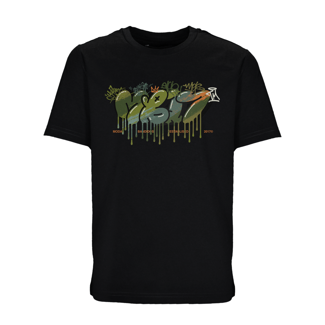 Graffiti Green - Kid's T-Shirt