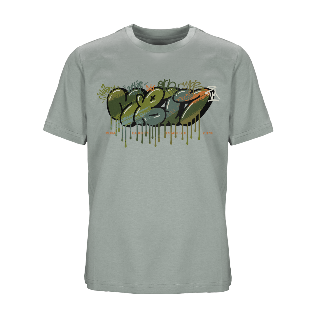 Graffiti Green - Kid's T-Shirt