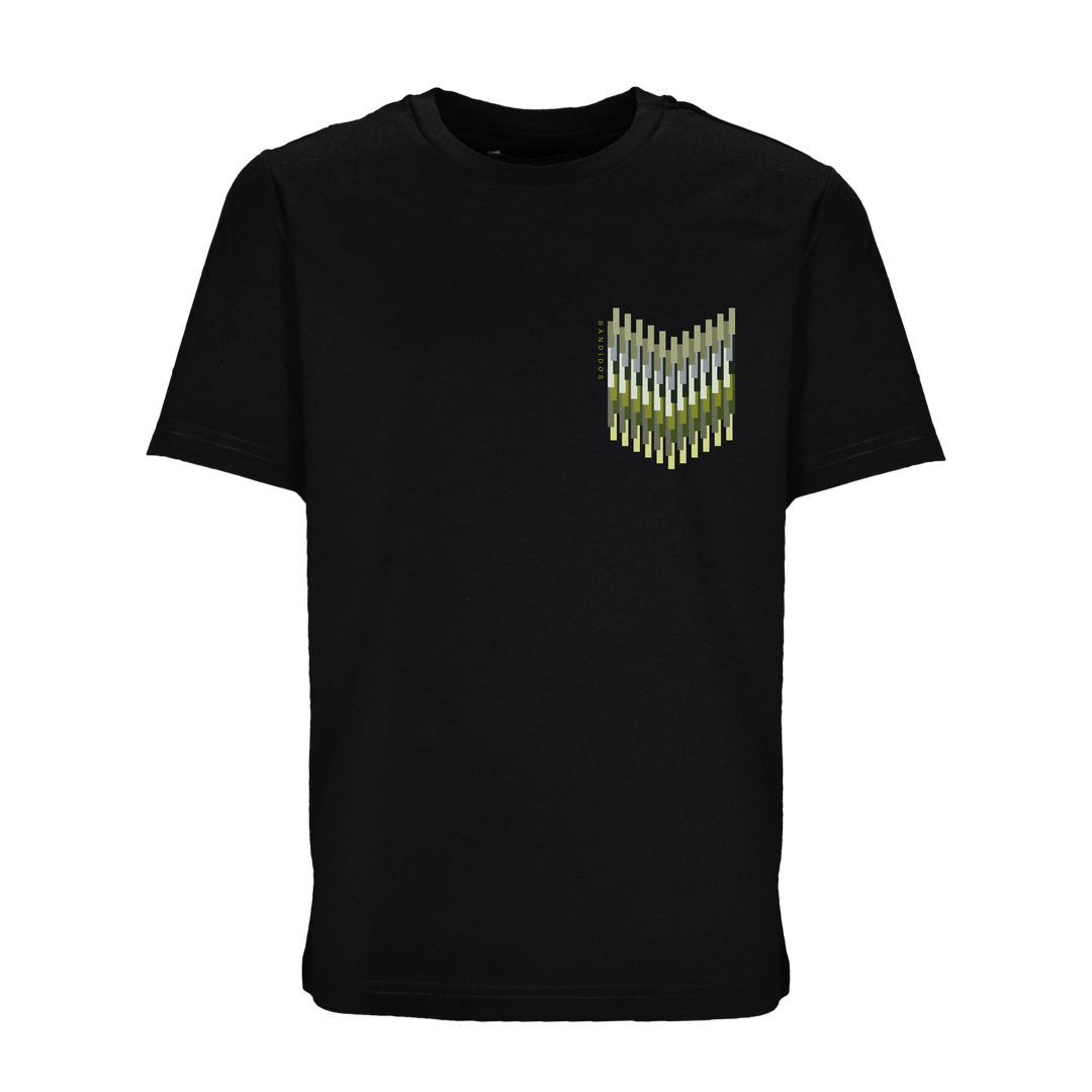 Line Zig Green Chevron - Kid's T-shirt & Swim Short Set