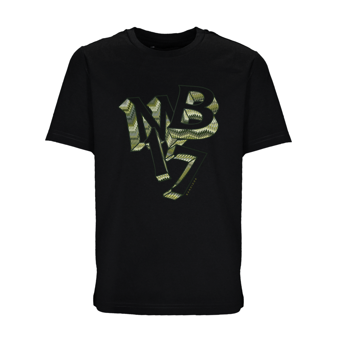 Line Zig Green MB17 - Kid's T-shirt & Swim Short Set