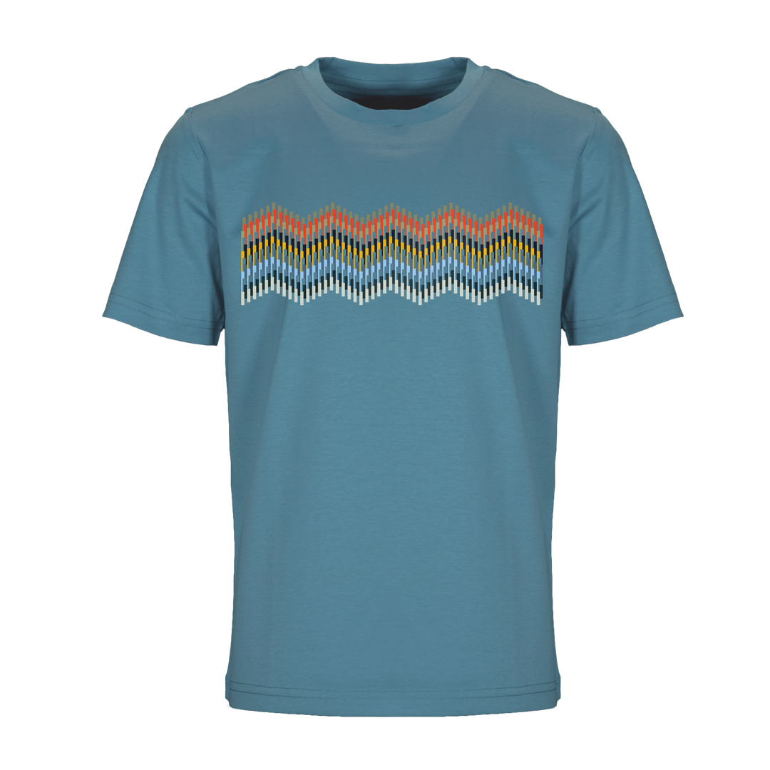 Line Zig Multi Bar - Kid's T-Shirt