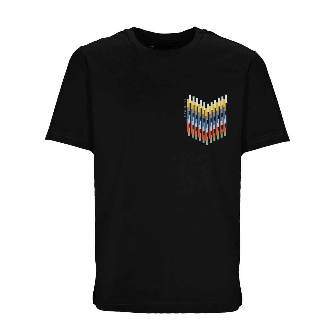 Line Zig Multi Chevron - Kid's T-shirt & Swim Short Set