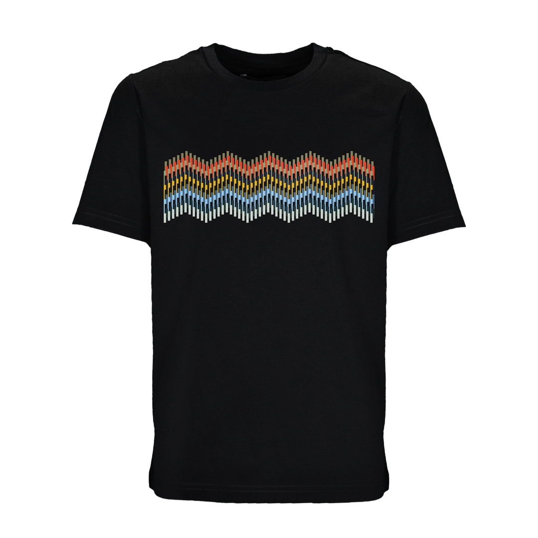 Line Zig Multi Bar - Kid's T-Shirt