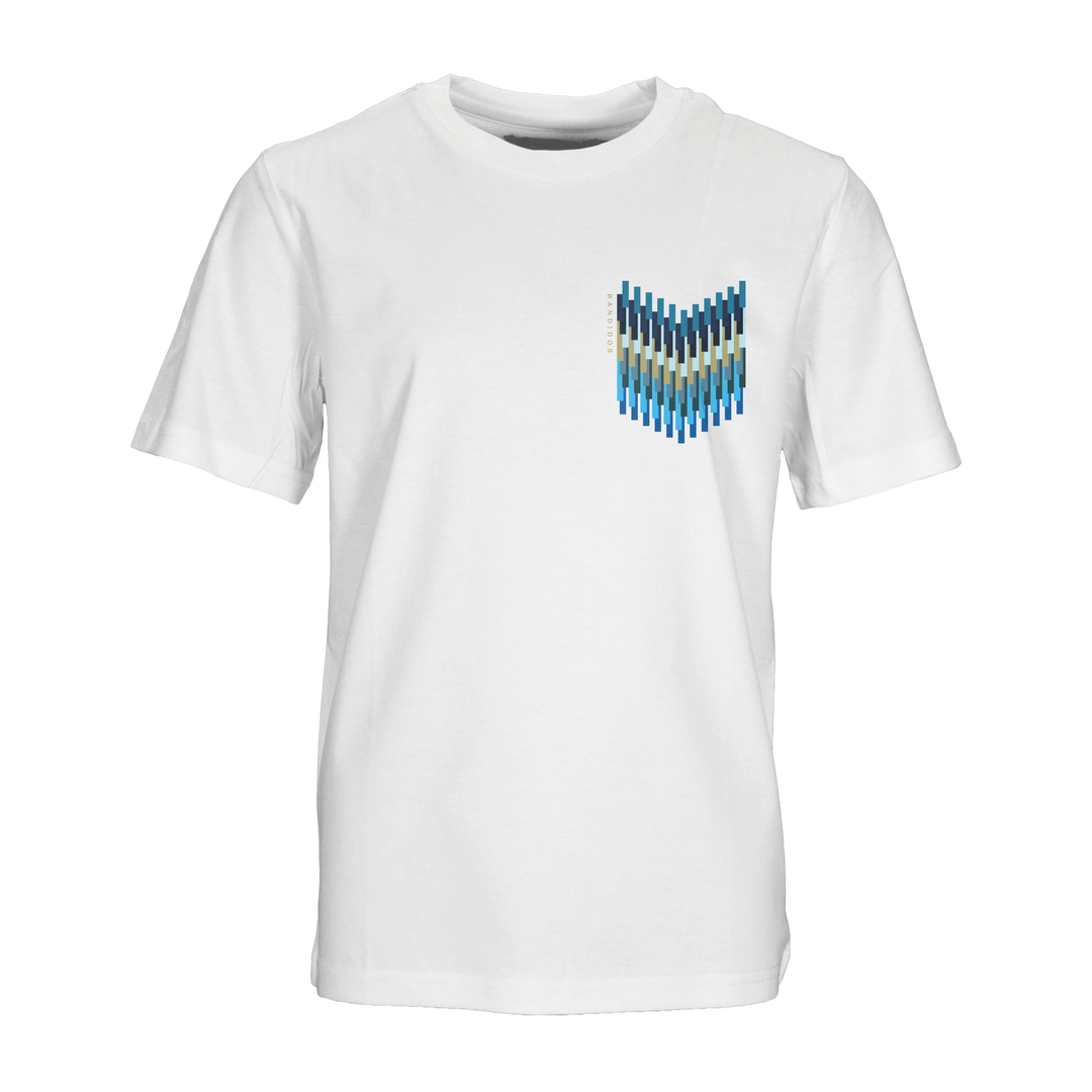 Line Zig Navy Chevron - Kid's T-Shirt