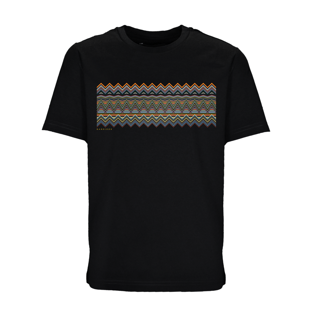 Multi Zig Multi Bar - Kid's T-shirt & Swim Short Set