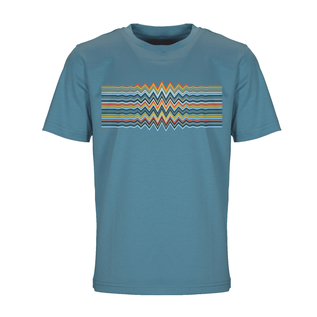 Multi Zig Multi Waveform - Kid's T-shirt & Swim Short Set