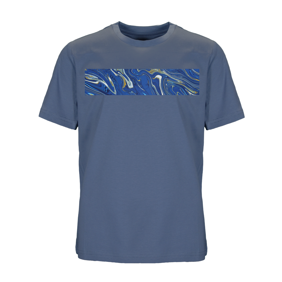 Oil Blue Bar - Kid's T-Shirt