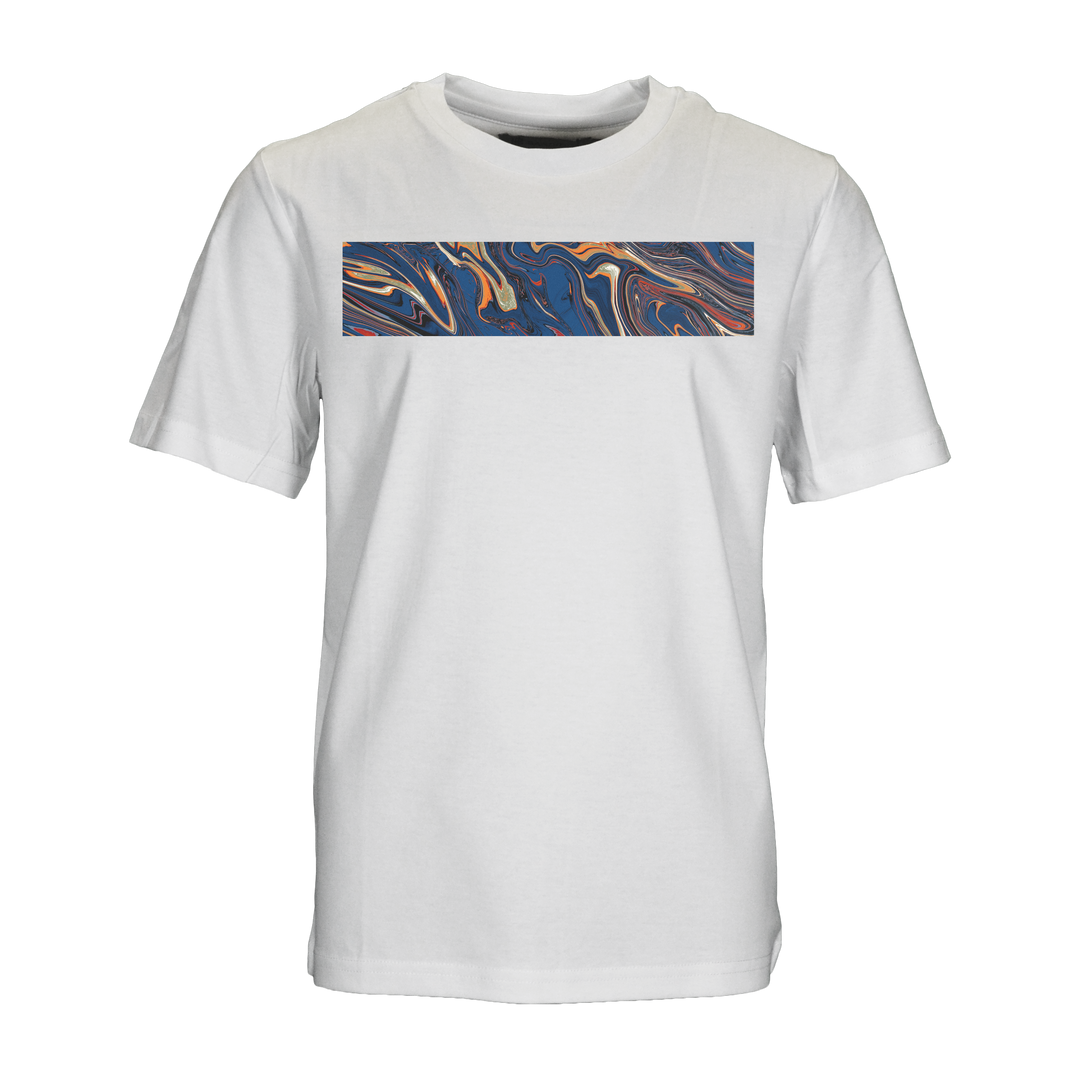 Oil Navy Bar - Kids T-Shirt