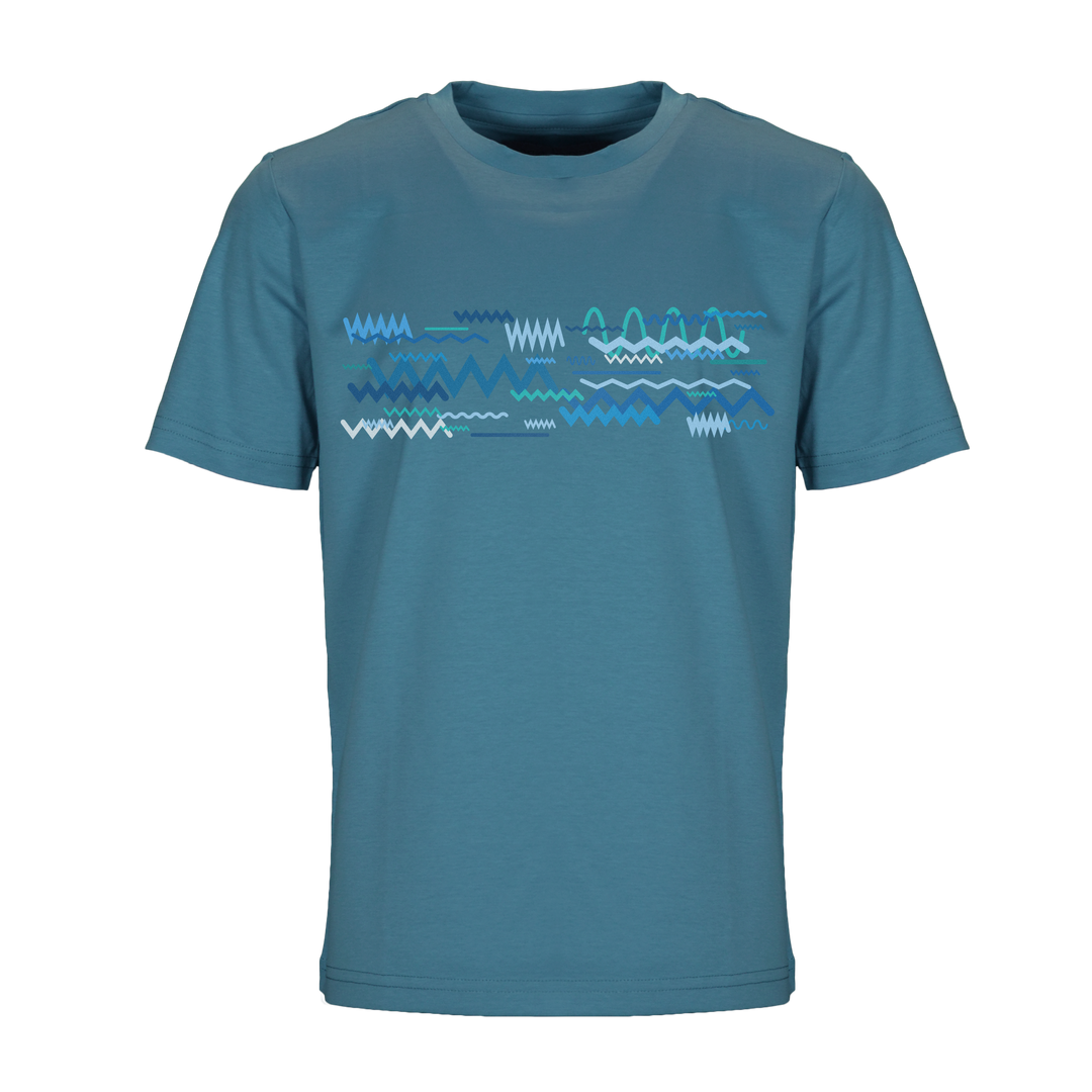 Oscillate Aqua Bar - Kid's T-Shirt