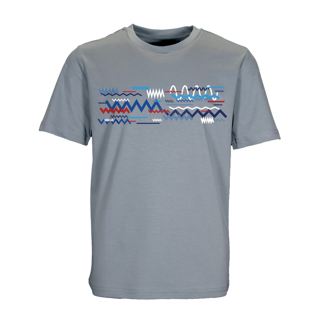 Oscillate Blue - Kid's T-Shirt