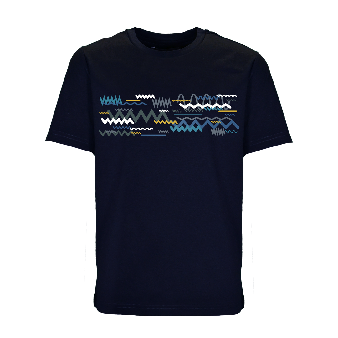 Oscillate Teal - Kid's T-Shirt