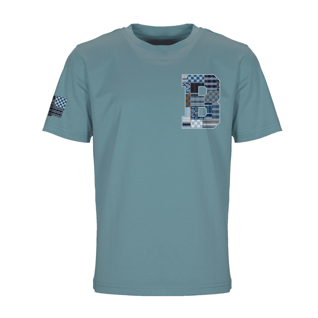Patch B Blue - Kids T-Shirt