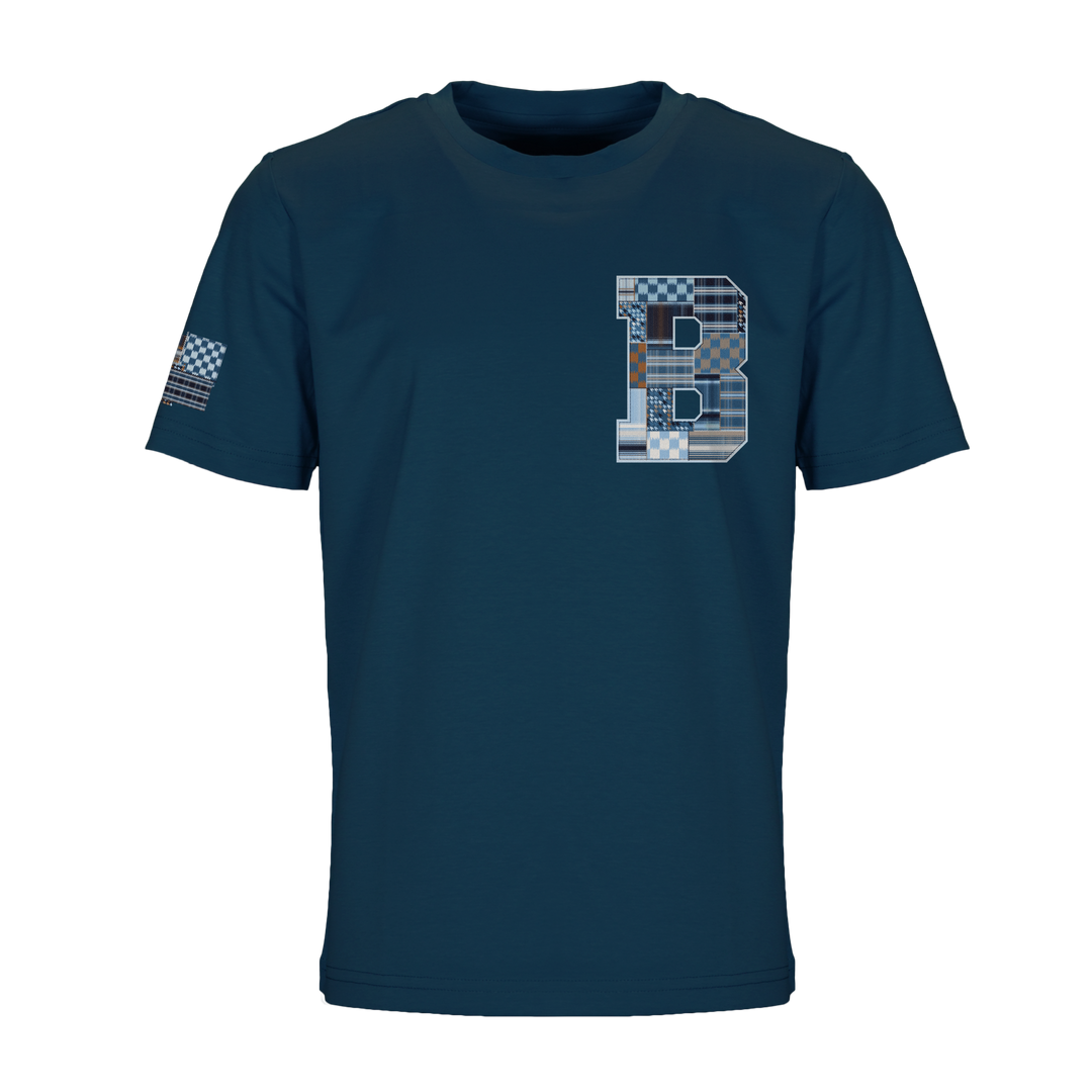 Patch B Blue - Kids T-Shirt