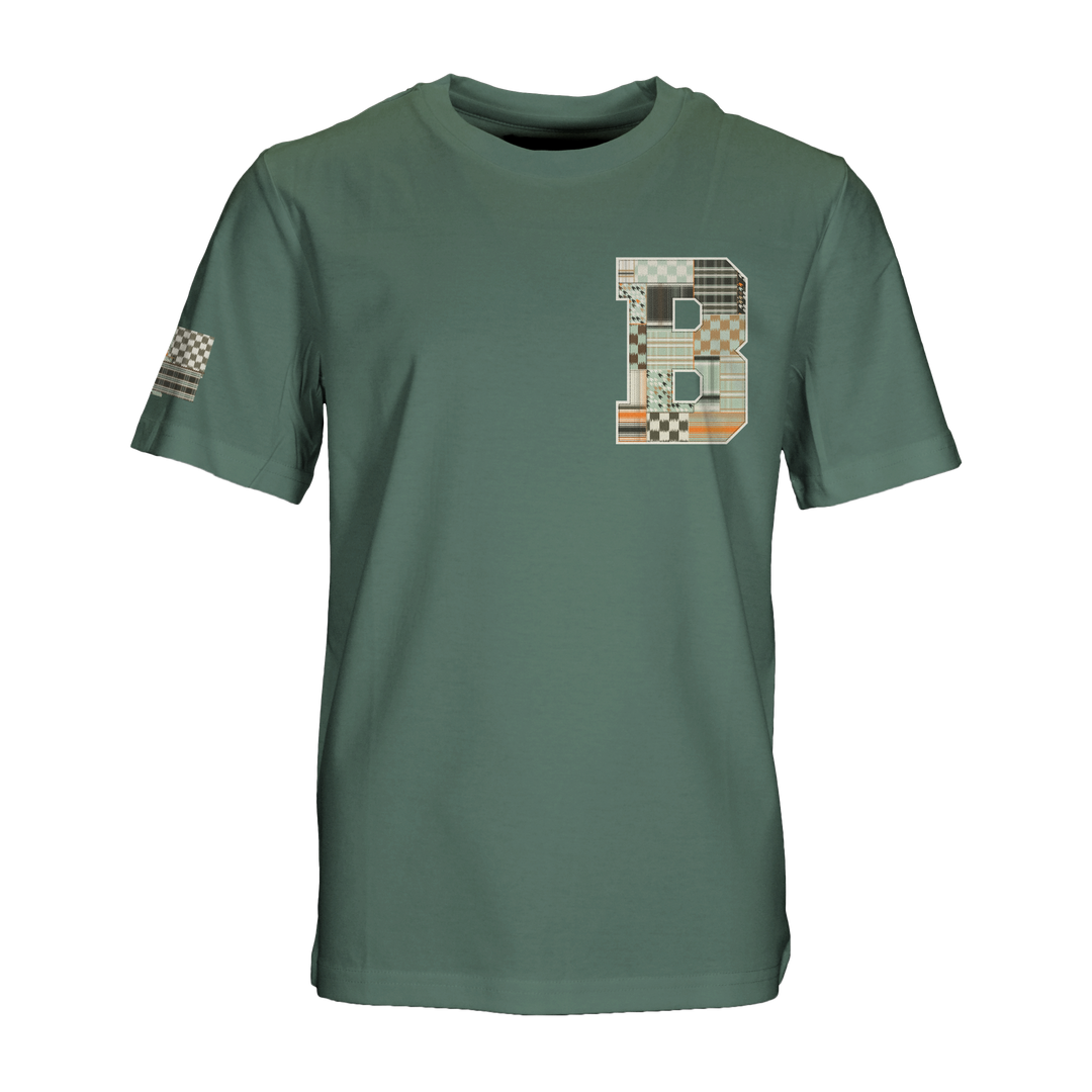 Patch B Green - Kids T-Shirt
