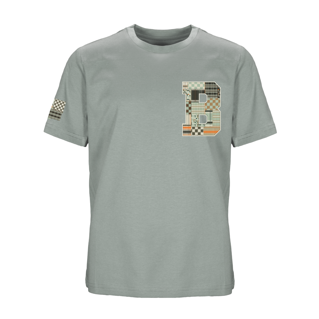 Patch B Green - Kids T-Shirt