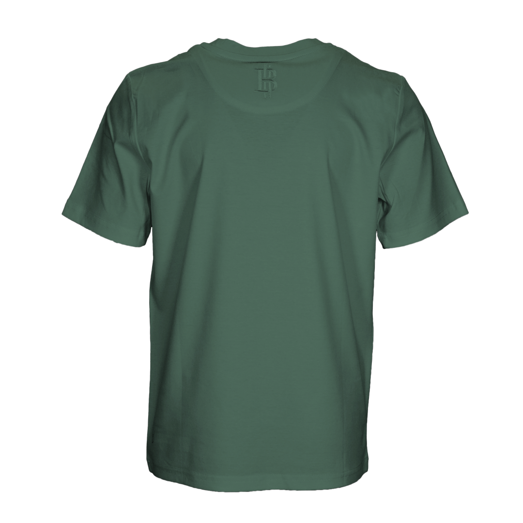 Quattro Green B - Kid's T-shirt & Swim Short Set