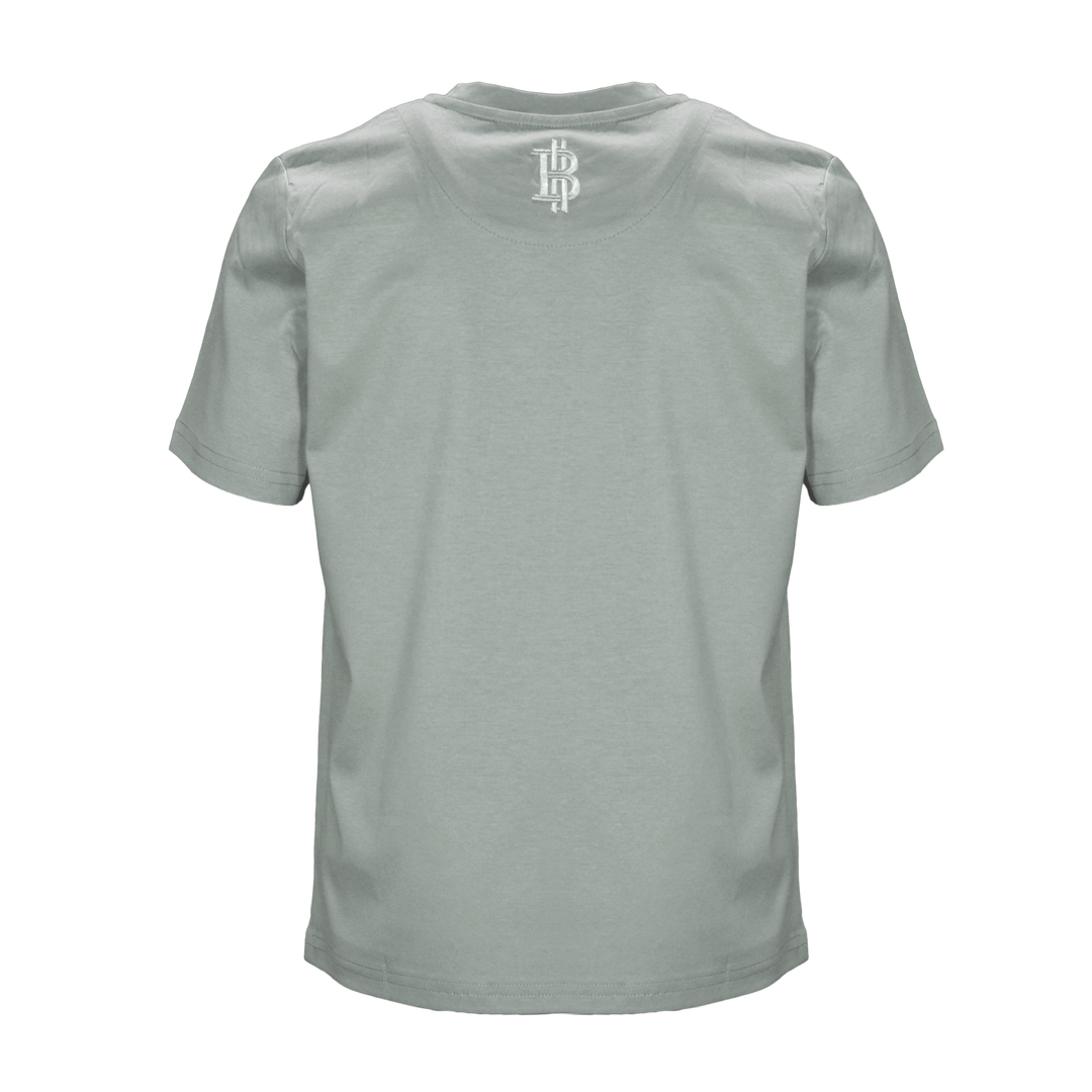 Smoke Green Kids Mercerised T-Shirt