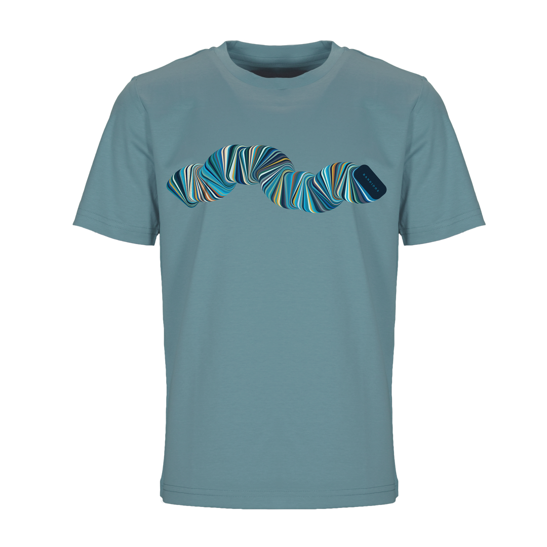 Ribbon Blue - Kids T-Shirt
