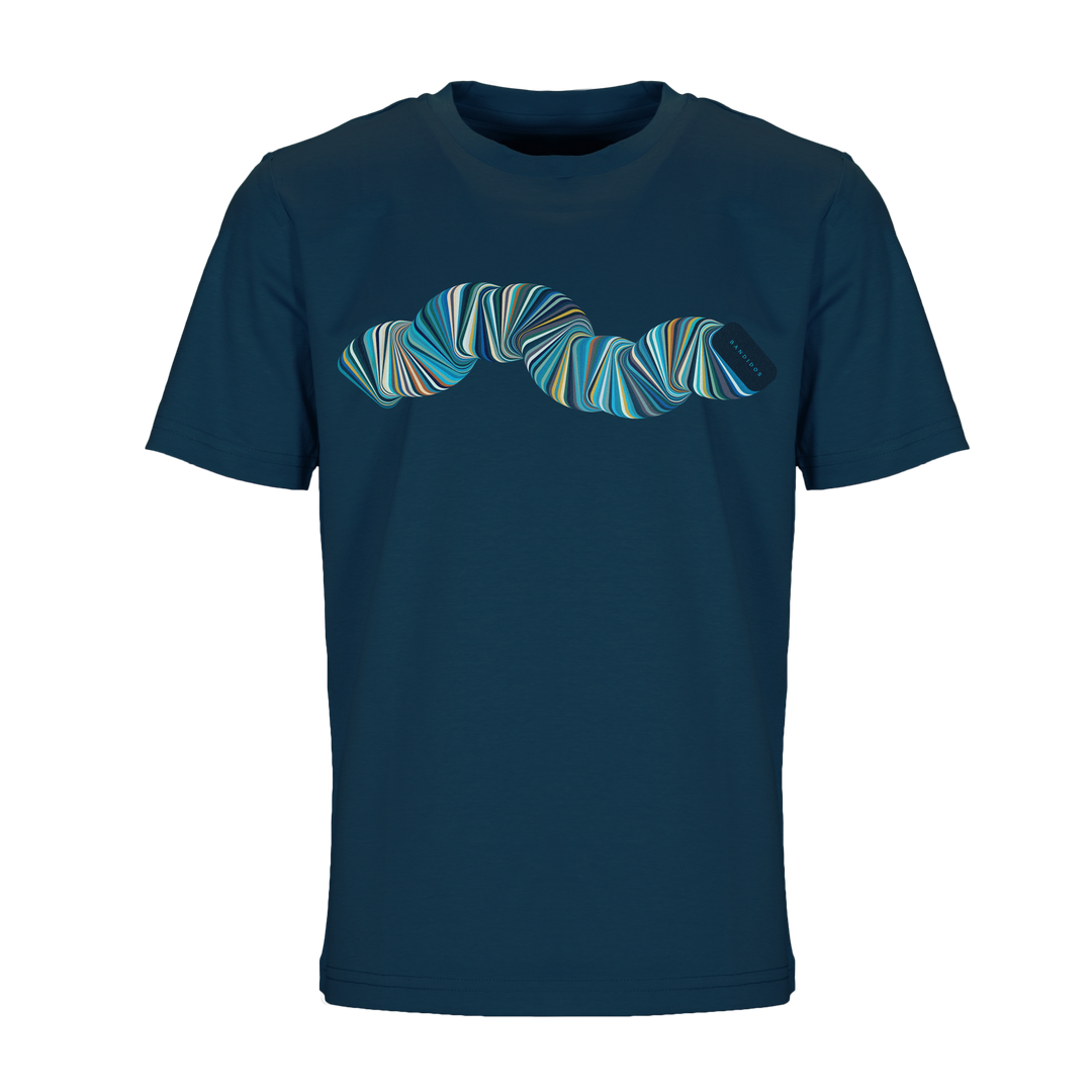 Ribbon Blue - Kids T-Shirt