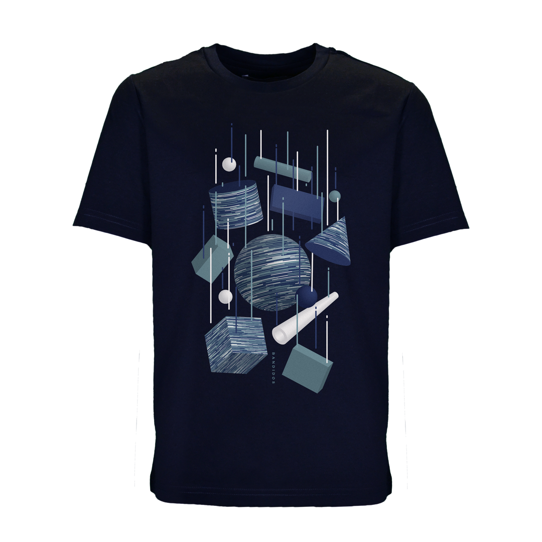 Space-Dye Gravity Slate Blue - Kid's T-Shirt