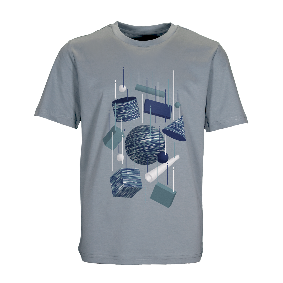 Space-Dye Gravity - Slate Blue - Kid's T-Shirt