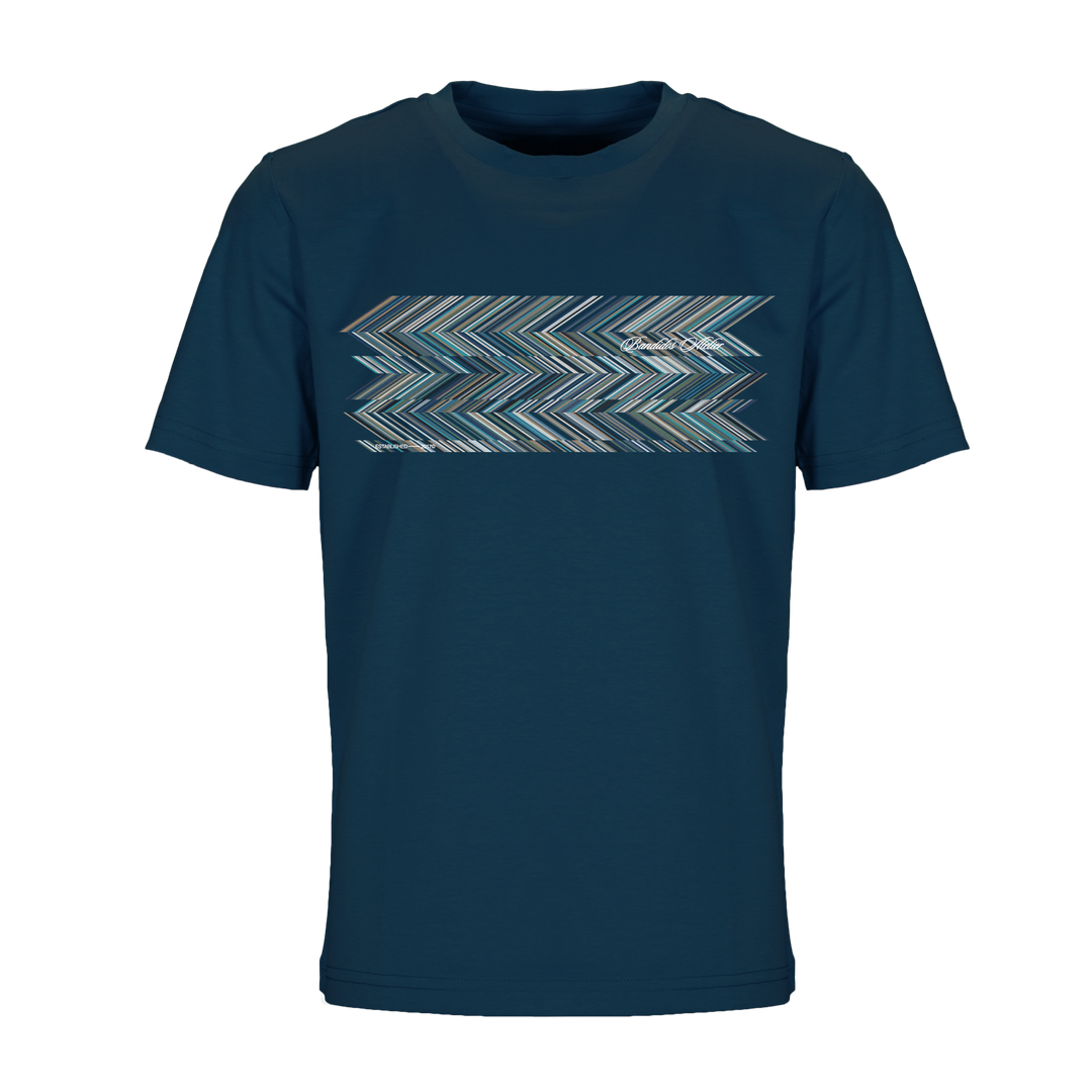 Shear Zig Blue - Kid's T-Shirt