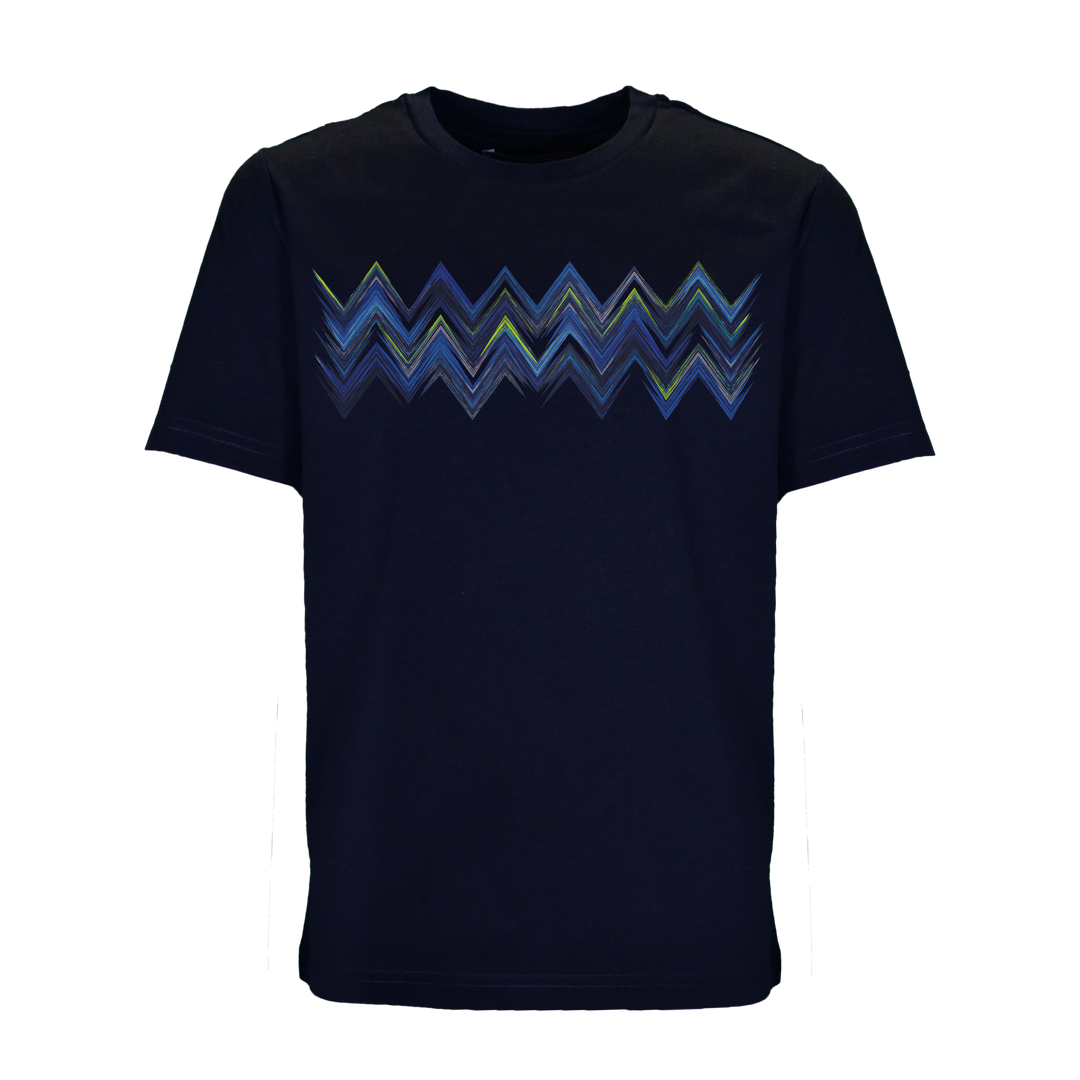 Space Zig Blue - Kid's T-Shirt