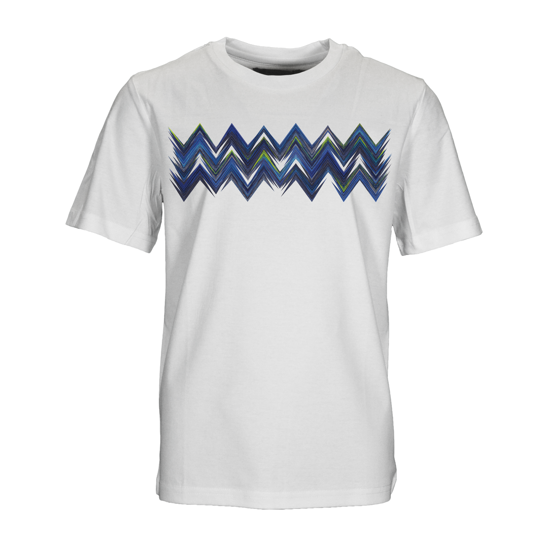 Space Zig Blue - Kid's T-Shirt